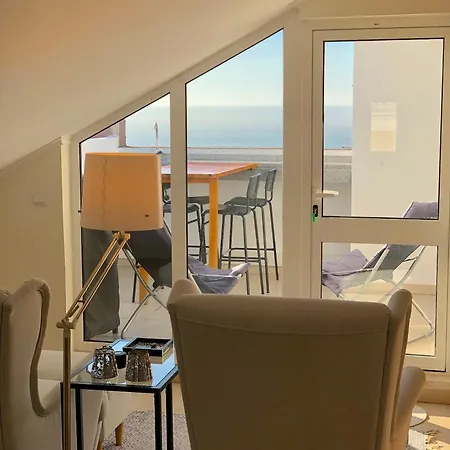 Apartment Sea Breeze Ii - Private Sea View Terrace And Office Nazaré